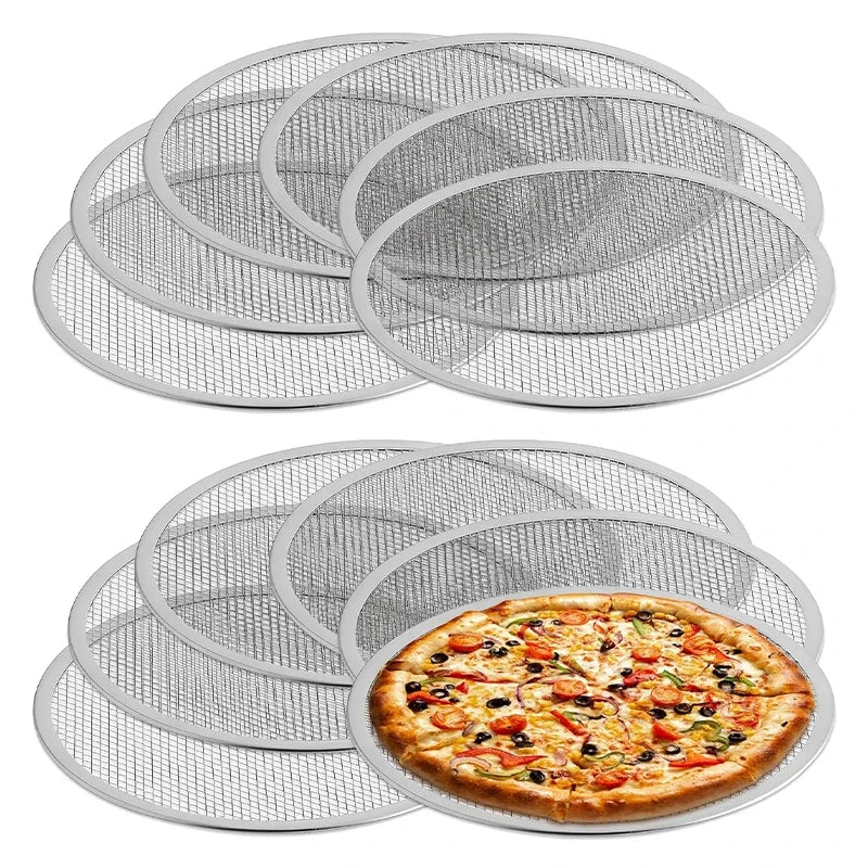 Perforated Pizza Baking Screen
