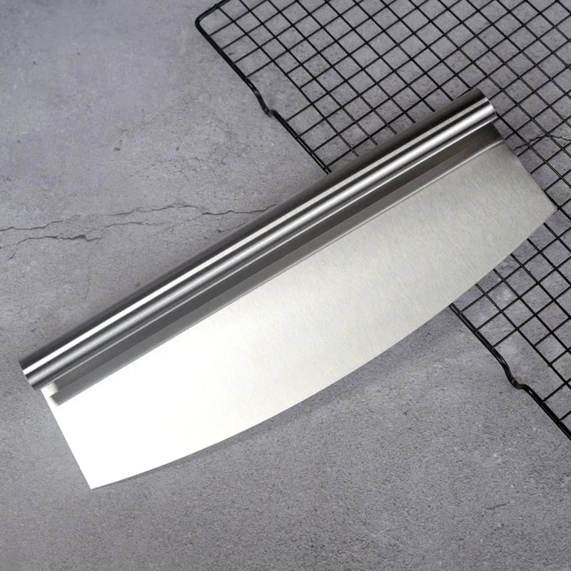 30cm Stainless Steel Pizza Rocker Cutter
