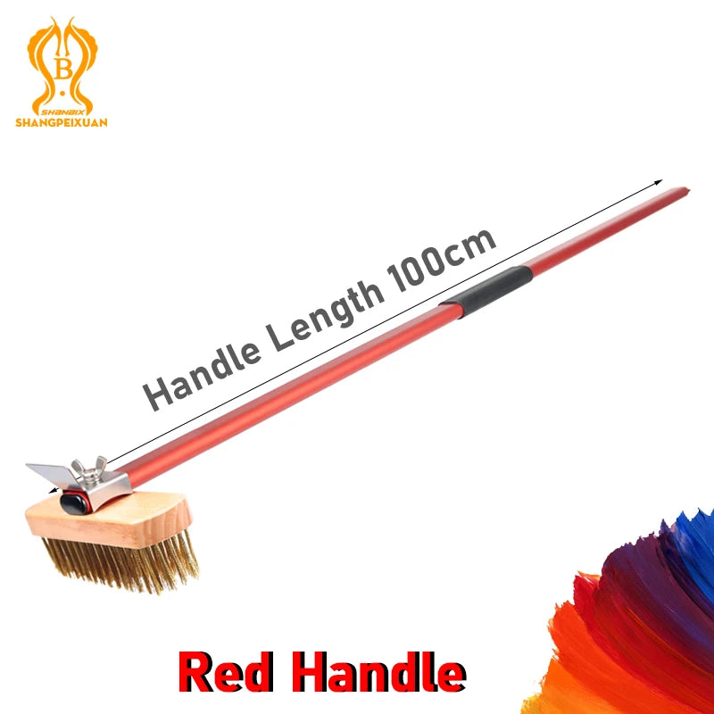 Long-Handle Oven Cleaning Brush