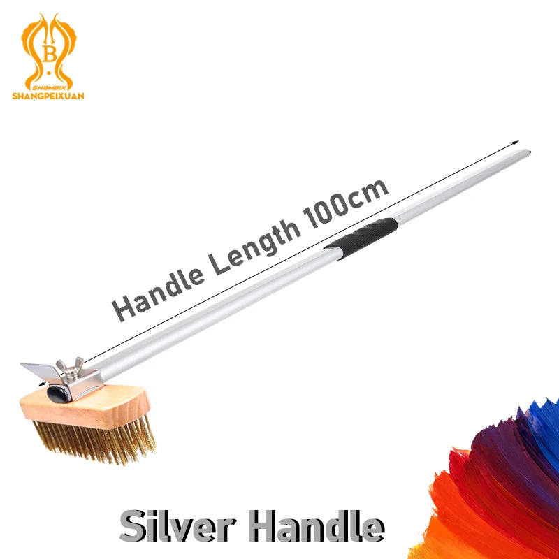 Long-Handle Oven Cleaning Brush