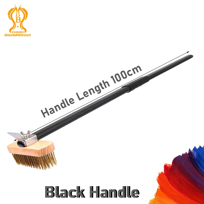 Long-Handle Oven Cleaning Brush
